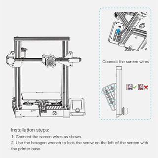 Ender 3 V2 Screen Upgrade Kit Intelligent 4.3 inch HD Display - product details - b.savvi