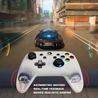 GameSir T4 Pro Wireless Game Controller for Switch (Nintendo Button Layout) - product details asymmetric motors - b.savvi