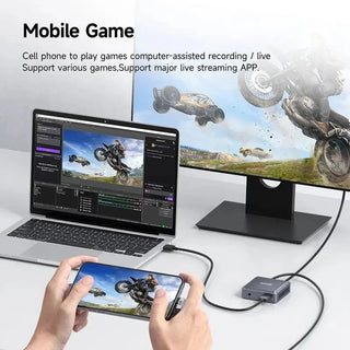 Hagibis 4K HDMI Video Capture Card Loop Out, 1080p 60Hz Record - product details mobile gaming - b.savvi