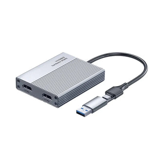 Hagibis Dual HDMI Displaylink Adapter for Apple Mac M1 to M4 Chip USB C to Dual Monitor - product details - b.savvi