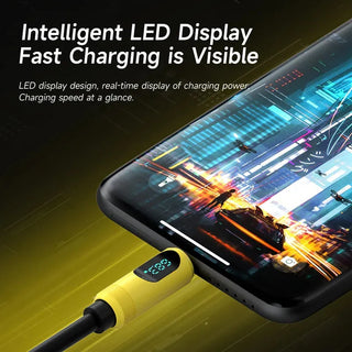 Hagibis LED Digital Display 240W USB C to USB C Fast Charger Cable PD 5A Charging - product details - b.savvi