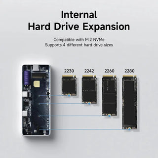 Hagibis M.2 NVMe SSD Enclosure Write Protect USB C 3.2 Gen2 10Gbps with Super-Capacitor - product details - b.savvi
