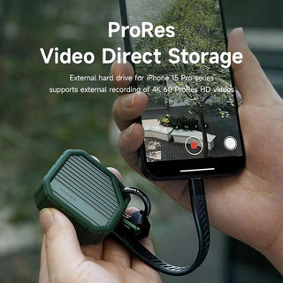 Hagibis Portable 2230 M.2 NVMe SSD Enclosure USB 3.2 Gen 2 10Gbps for iPhone 15 - product details prores video direct storage - b.savvi