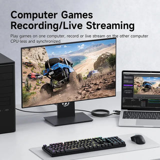 Hagibis USB 3.0 Video Capture Card Cable HDMI to USB C 1080p 60Hz with PD Port (2m) - product details recording and live streaming - b.savvi