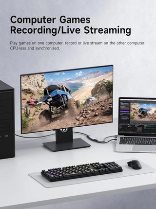 Hagibis USB 3.0 Video Capture Card HDMI to USB C 1080p 60Hz with PD Port - product details computer game record and live stream - b.savvi