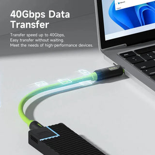 Hagibis USB4 40Gbps LED Digital Display Fast Charger Cable 240W 5A Charging - product details - b.savvi