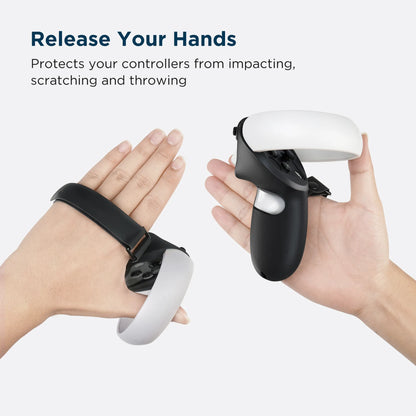 KIWI design Controller Grips Cover with Battery Opening for Quest 2 - product details release your hands - b.savvi