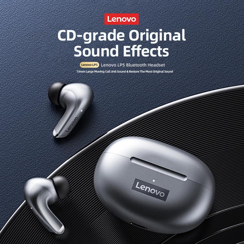 Lenovo LP5 Wireless Bluetooth 5.2 Earphones - product details cd grade sound - b.savvi