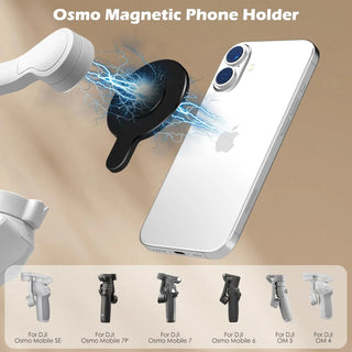 Magnetic Adapter Quick Release Mount for DJI Osmo Smartphone Gimbal Stabiliser Compatible with MagSafe - product details - b.savvi