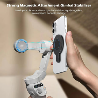 Magnetic Adapter Quick Release Mount for DJI Osmo Smartphone Gimbal Stabiliser Compatible with MagSafe - product details - b.savvi