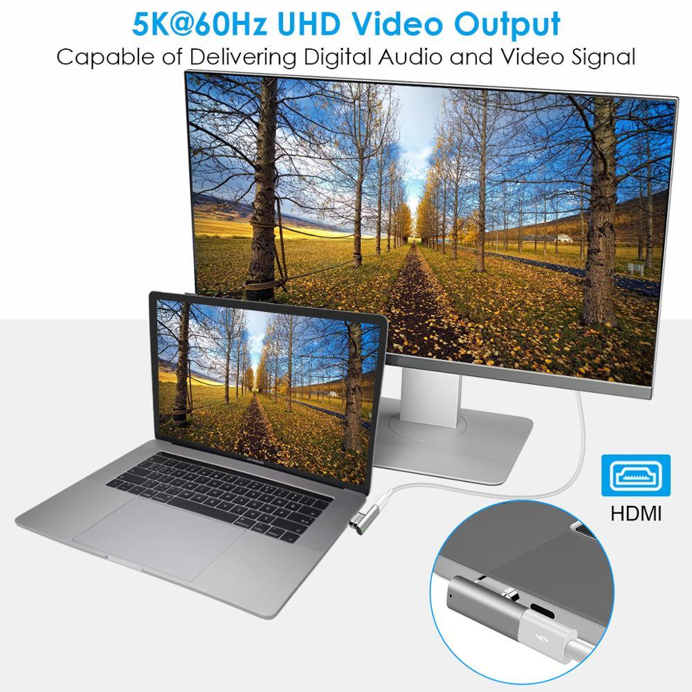 thumbnail interactive-video image 1 of 2 Pack USB C Magnetic Adapters - 100W PD Charging, 40Gbps Data Transfer, 4K 60Hz Video Compatible 1 of 9