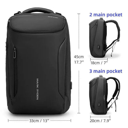 Mark Ryden Compacto Pro Backpack for 15.6-inch Laptop - product details 2 versions - b.savvi