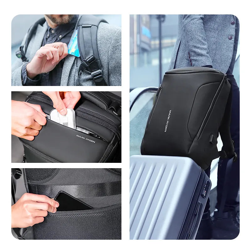 Mark Ryden Compacto Pro Backpack for 15.6-inch Laptop - product details in use - b.savvi