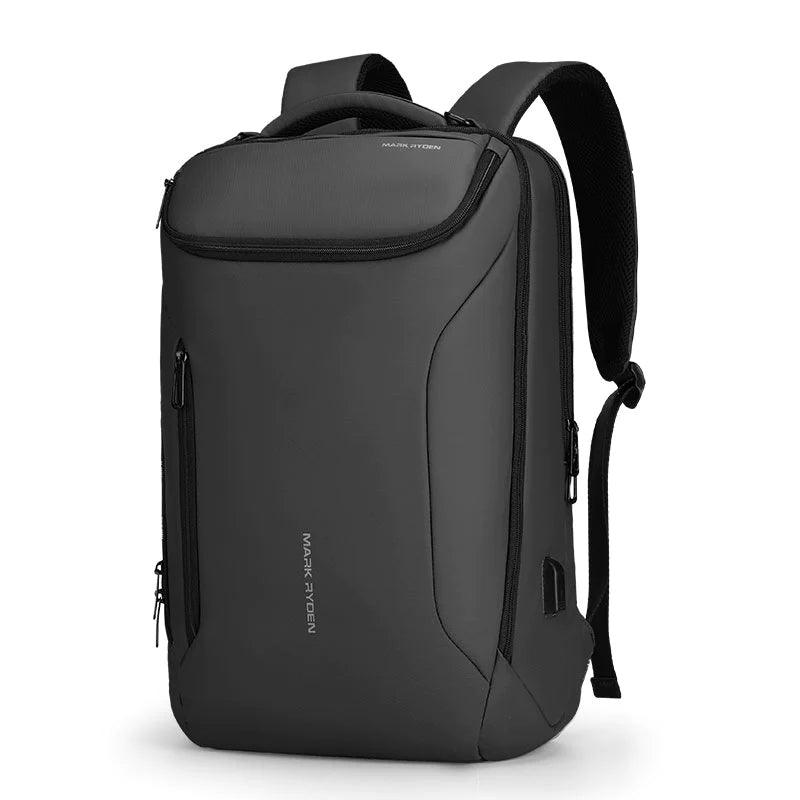 Mark Ryden Compacto Pro Backpack for 15.6-inch Laptop - product variant grey front angled view 3 pocket - b.savvi