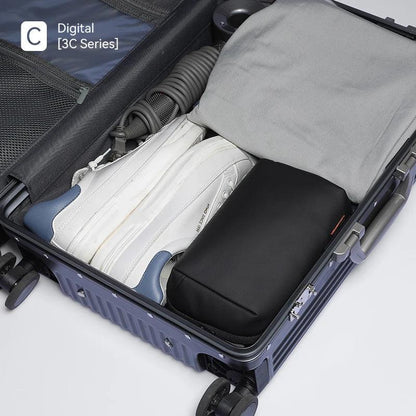 Mark Ryden MR3101 Multi Compartment Portable Tech Storage Bag - product details in suitcase - b.savvi