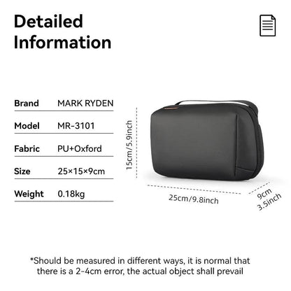 Mark Ryden MR3101 Multi Compartment Portable Tech Storage Bag - product details specs - b.savvi