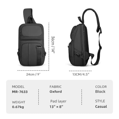 Mark Ryden MR7633 Bulk Crossbody Shoulder Bag - product details size - b.savvi
