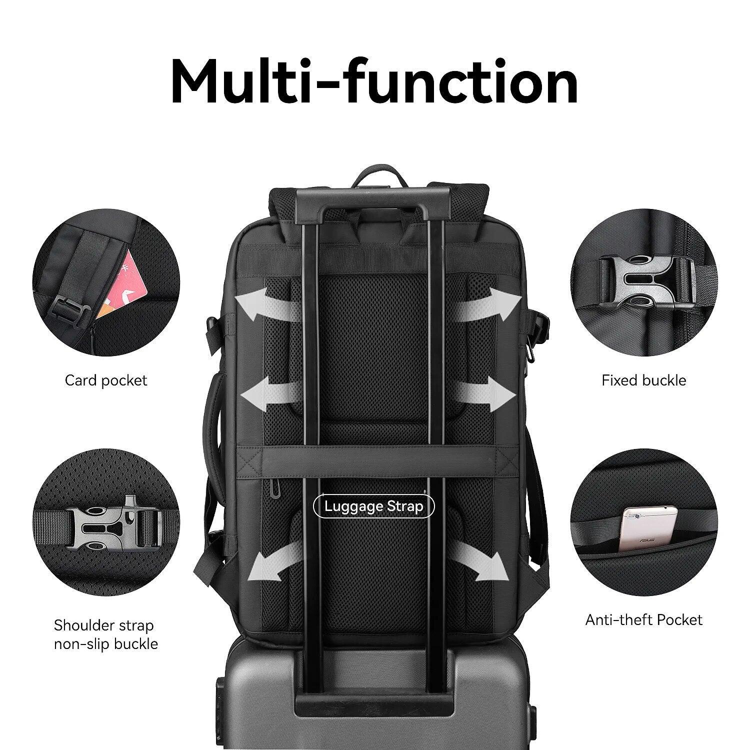 Mark Ryden Pathrato Large Backpack Expandable 40L for 17.3-inch Laptop - product details multi function - b.savvi