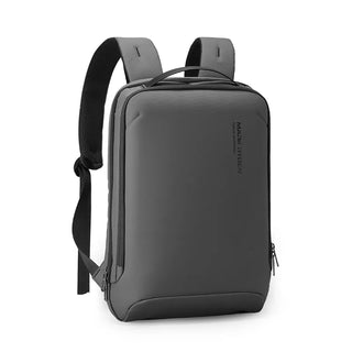 Mark Ryden Profession Backpack Hard Shell for 15.6-inch Laptop - product variant grey front angled view - b.savvi