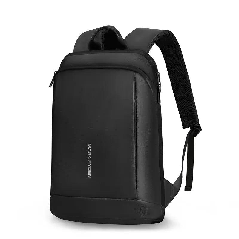 Mark Ryden Slim Backpack for 15.6-inch Laptop - product main black front angled view - b.savvi