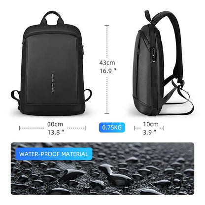 Mark Ryden Slim Backpack for 15.6-inch Laptop - product details size - b.savvi