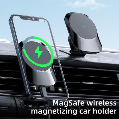 Mcdodo 15W Magnetic Wireless Car Charger for iPhone Air Vent Mount - product details magsafe car holder - b.savvi