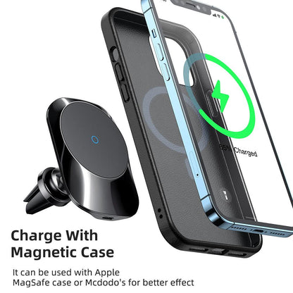 Mcdodo 15W Magnetic Wireless Car Charger for iPhone Air Vent Mount - product details charge with magnetic case - b.savvi