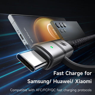 Mcdodo 2 in 1 USB 3.1 Gen2 10Gbps Cable for Lightning & USB C 100W 5A Charging - product details fast charging - b.savvi