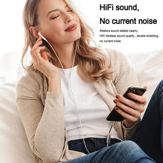 Mcdodo Audio Adapter Lightning to 3.5mm Splitter DAC Earphone Music 2.4A - product details hifi sound no current noise - b.savvi