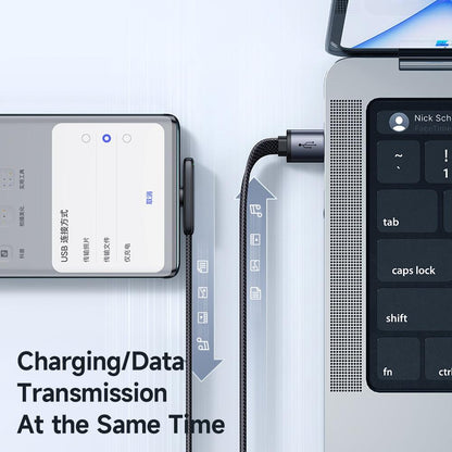 Mcdodo Slim 90 Degree USB C Flat Cable 100W 6A (1.2m) - product details data transmission - b.savvi