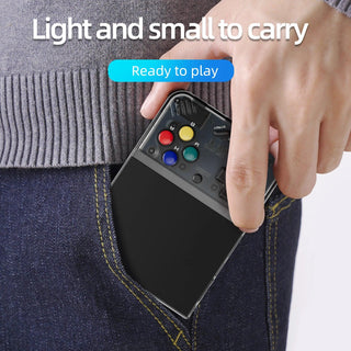 Miyoo Mini Plus Retro Portable Handheld Game Console 3.5-inch IPS Screen - product details light and small - b.savvi