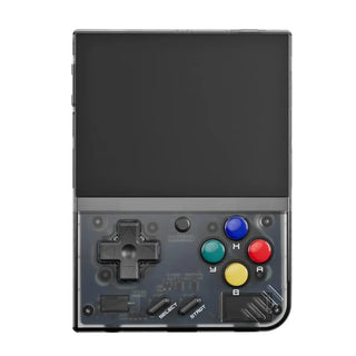 Miyoo Mini Plus Retro Portable Handheld Game Console 3.5-inch IPS Screen - product variant black front view - b.savvi