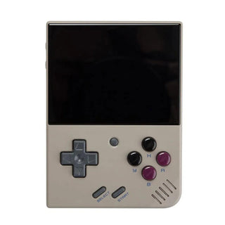Miyoo Mini Plus Retro Portable Handheld Game Console 3.5-inch IPS Screen - product variant grey front view - b.savvi