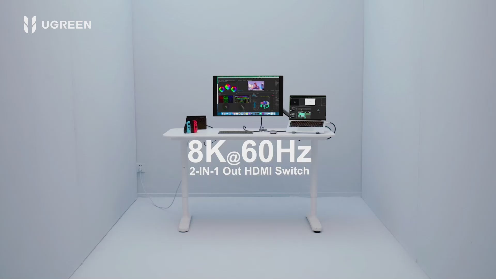 Ugreen HDMI 2.1 Switch 4K@120Hz 8K@60Hz Switcher 2-In-1 – b.savvi
