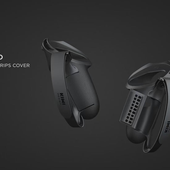 KIWI design Controller Grips Cover with Battery Opening for Quest 2 - video overview - b.savvi