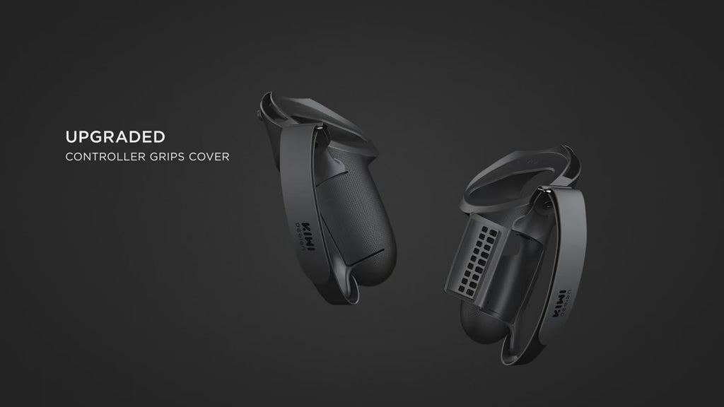 KIWI design Controller Grips Cover with Battery Opening for Quest 2 - video overview - b.savvi