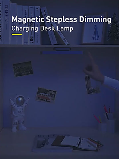 Baseus Magnetic Hanging LED Desk Lamp, Dimmable Wall Light