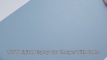 Mcdodo 107W Digital Display Multi-Port Fast Car Charger USB 1.5m Extension Cable