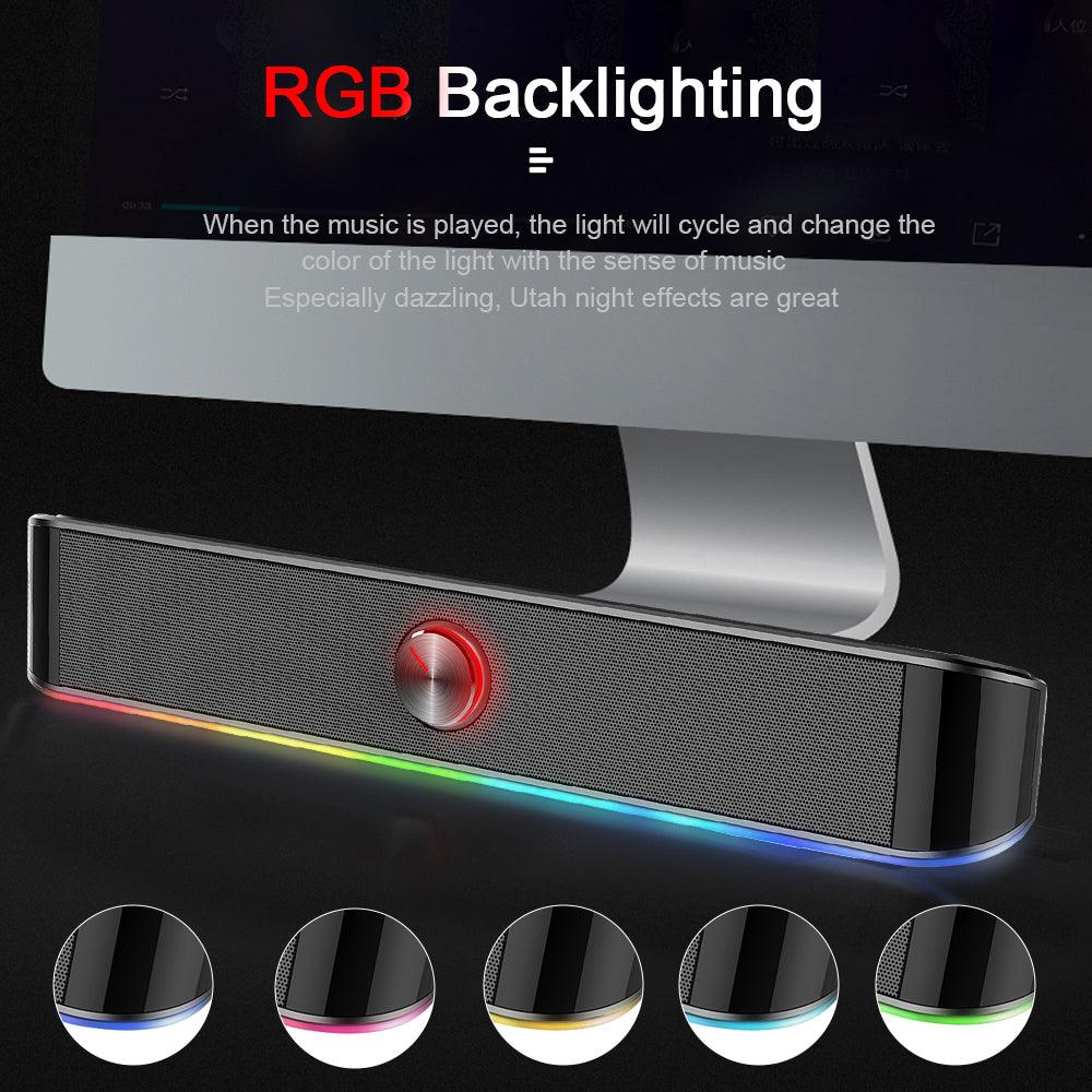 Redragon GS560 Adiemus RGB Gaming Soundbar - product details rgb backlighting - b.savvi