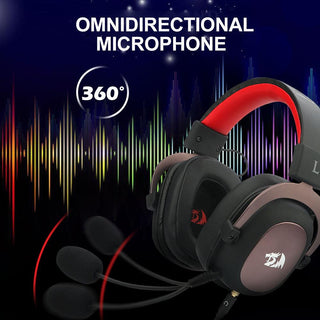 Redragon ZEUS 2 H510 Wired Gaming Headset - 7.1 Surround Sound - product details omnidirectional microphone - b.savvi