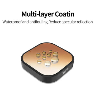 TELESIN 4-Pack CPL ND8 ND16 ND32 Camera Lens Filter Set Aluminium Frame for GoPro Hero 12 - product details - b.savvi