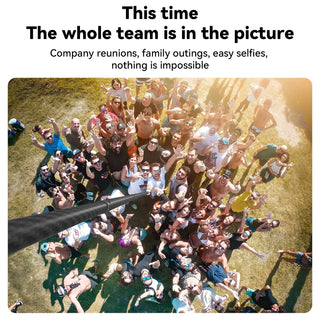 TELESIN Long Carbon Fibre Selfie Stick Monopod 1.2m/3m With 1/4 Screw - product details - b.savvi