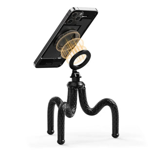 TELESIN Magnetic Flexible Octopus Tripod Phone Mount Compatible with MagSafe - product details - b.savvi