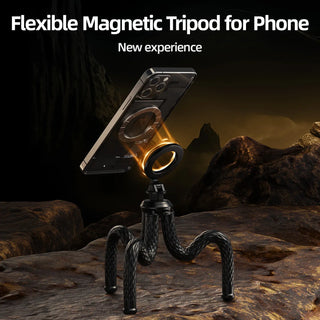 TELESIN Magnetic Flexible Octopus Tripod Phone Mount Compatible with MagSafe - product details - b.savvi