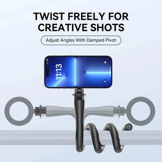 TELESIN Magnetic Flexible Phone Mount Clamp Tripod Stand Compatible with MagSafe - product details - b.savvi