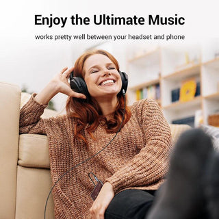 Ugreen 3.5mm Audio Cable Mic 4-Pole TRRS Male to Male Stereo Jack - product details enjoy the ultimate music - b.savvi