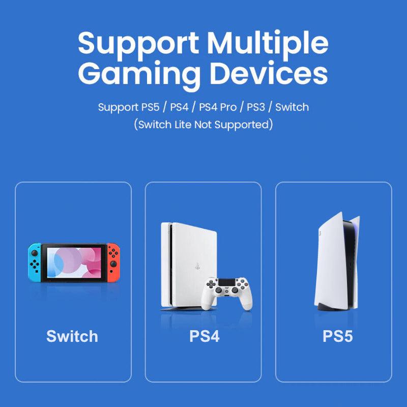Ugreen Bluetooth 5.0 USB Transmitter Audio Adapter for Nintendo Switch PS4 PS5 - product details support multiple gaming devices - b.savvi