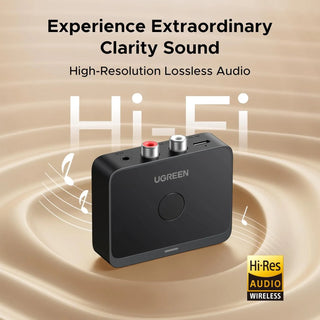 Ugreen Bluetooth 6.0 Receiver with LDAC Hi-Res Bluetooth Audio Adapter 3.5mm RCA - product details - b.savvi