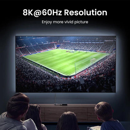 Ugreen HDMI 2.1 Switch 4K@120Hz 8K@60Hz Switcher 2 In 1 - product details vivid picture - b.savvi