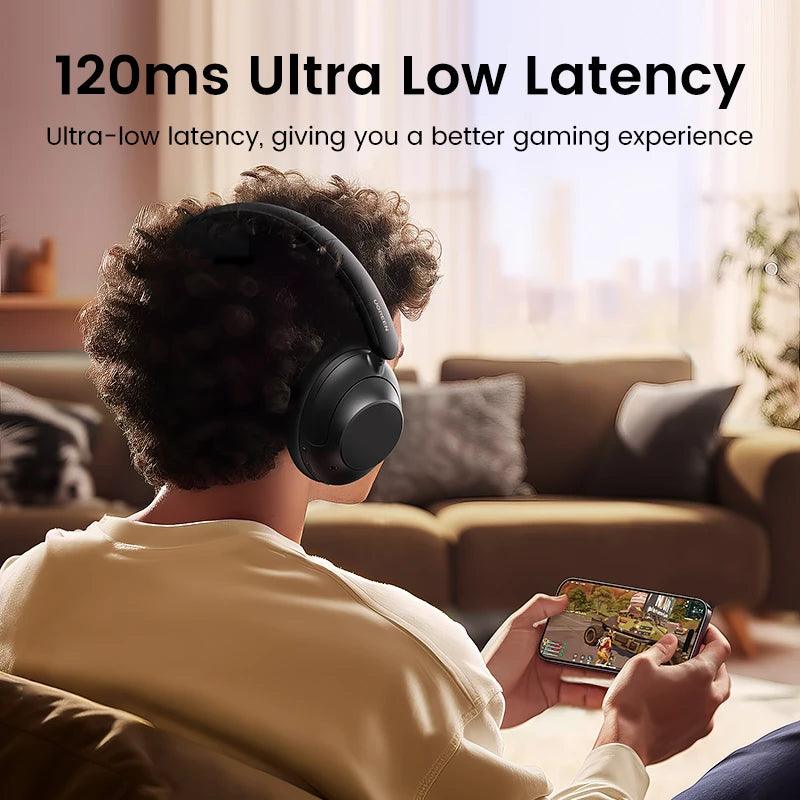 Ugreen HiTune Max5 ANC Wireless Bluetooth 5.0 Headphones Active Noise Cancellation - product details 120ms low latency - b.savvi